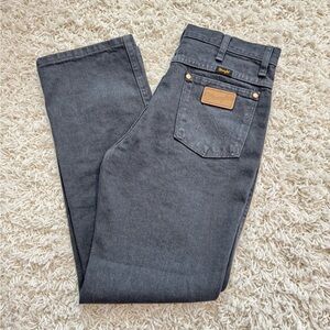 Wrangler Straight Jeans Washed Black (Grey)